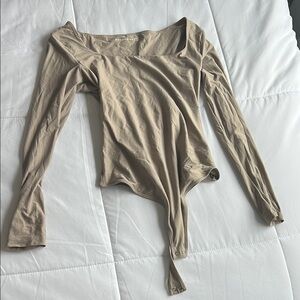 Abercrombie long sleeve bodysuit